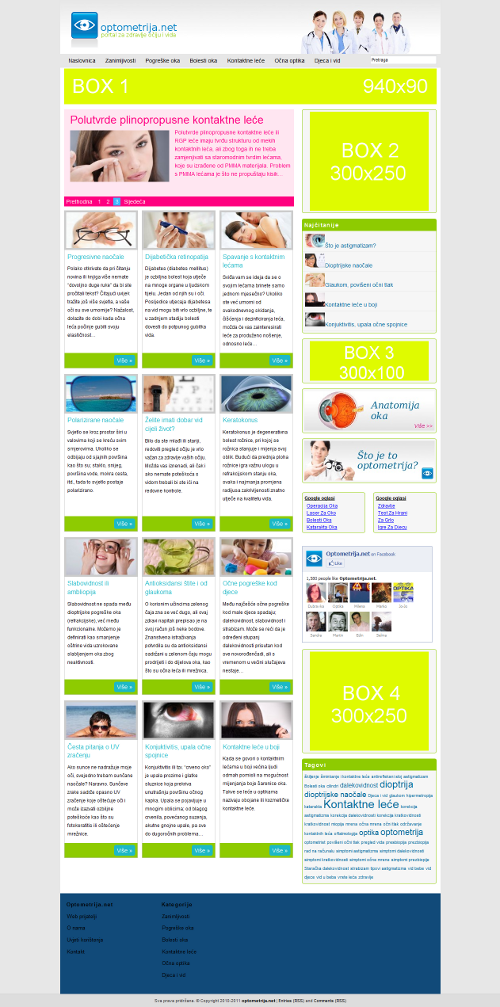 optometrija net, oglašavanje, marketing, optika oglasi