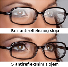 antirefleksne naočale