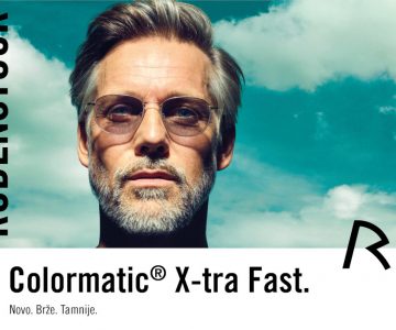 Rodenstock ColorMatic® X-tra Fast – najbolji vid u svim svjetlosnim uvjetima
