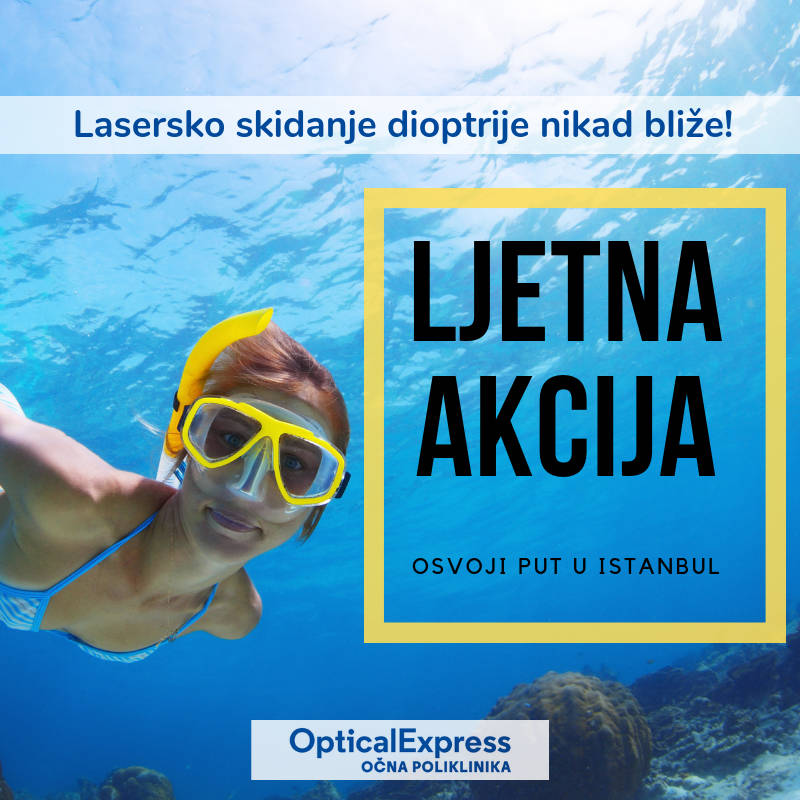 Ljeto bez dioptrije Optical Express