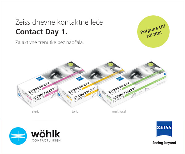 Zeiss Contact Day 1 kontaktne leće
