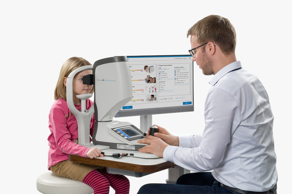 Mjerenje kratkovidnosti Oculus myopia master