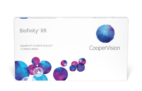 Biofinity XR, meke leće za visoku dioptriju