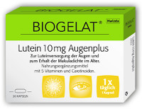 Biogelat Lutein AugenPlus, vitamini za oči