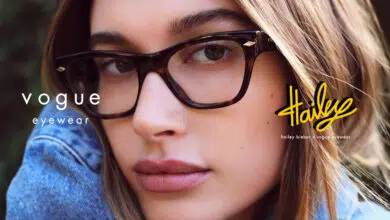 Hailey Bieber X vogue kolecija naocala