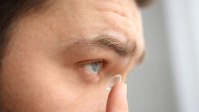 kontaktne lece crveno oko, CLARE, crvene oči leće