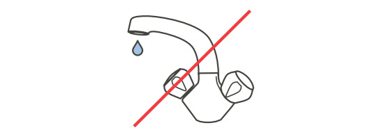 leće se ne smiju prati vodom