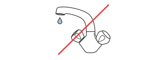 leće se ne smiju prati vodom