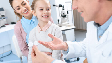 kontaktne leće za djecu, kontaktne leće djeca, djeca i kontaktne leće, dijete kontaktne leće