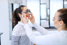 Određivanje dioptrije minus