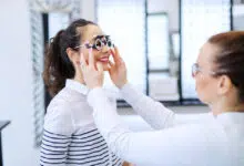 Određivanje dioptrije minus