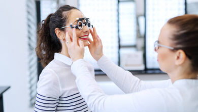 Određivanje dioptrije minus