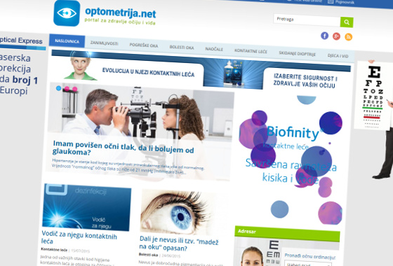 redizajn optometrija.net, optometrija net novi dizajn