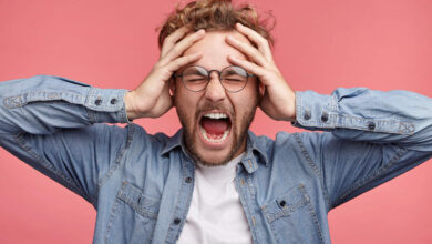 stres problemi s vidom, stres oči