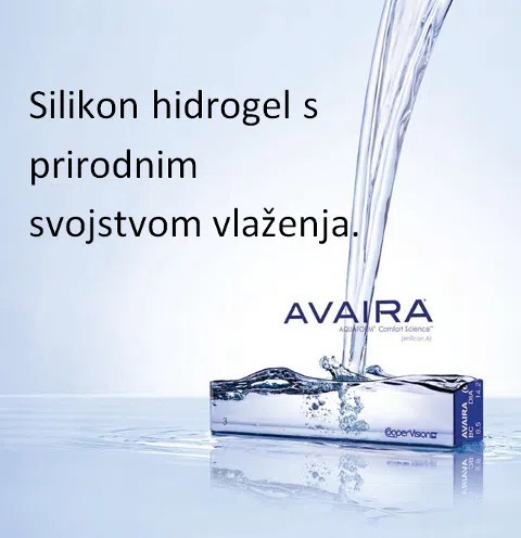 Avaira kontaktne leće, leće Avaira