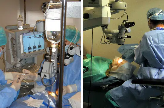 Očna poliklinika Opto Centar, operacijska sala