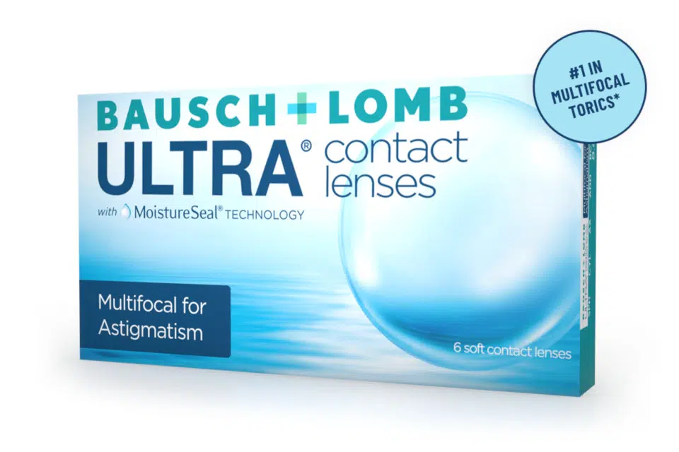 Bausch and Lomb Ultra multifocal za astigmatizam kontaktne leće